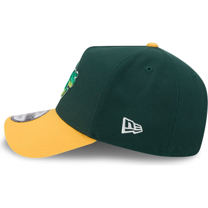 mutzen-gebogen-grun-snapback-9forty-a-frame-na-lifestyle-f1-der-oakland-athletics-mlb-von-new-era