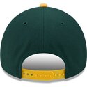 casquette-courbee-verte-et-jaune-snapback-9forty-a-frame-na-lifestyle-f1-oakland-athletics-mlb-new-era