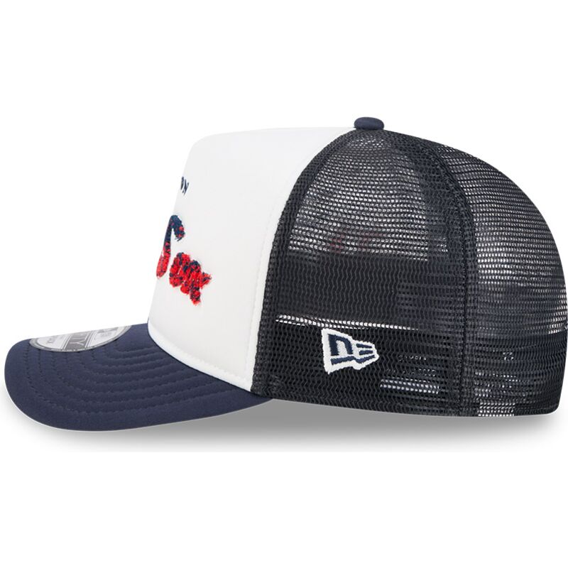 casquette-trucker-bleue-marine-et-blanche-9fifty-a-frame-na-lifestyle-f1-boston-red-sox-mlb-new-era casquette-trucker-bleue-marine-et-blanche-9fifty-a-frame-na-lifestyle-f1-boston-red-sox-mlb-new-era