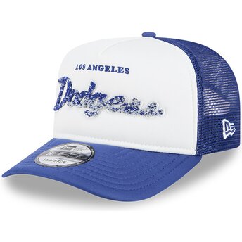 Mützen gebogen blau snapback 9FIFTY A Frame NA Lifestyle F1 der Los Angeles Dodgers MLB von New Era