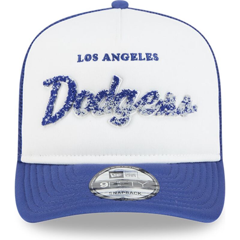 casquette-trucker-bleue-et-blanche-9fifty-a-frame-na-lifestyle-f1-los-angeles-dodgers-mlb-new-era casquette-trucker-bleue-et-blanche-9fifty-a-frame-na-lifestyle-f1-los-angeles-dodgers-mlb-new-era