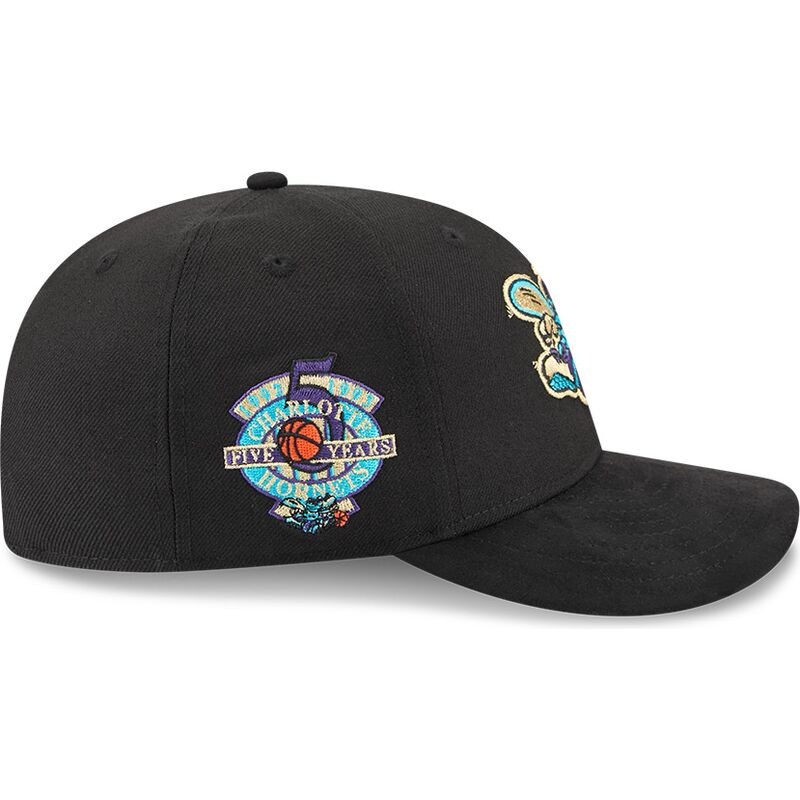casquette-courbee-noire-snapback-9fifty-na-lifestyle-f1-charlotte-hornets-nba-new-era