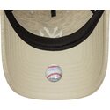 mutzen-gebogen-beige-verstellbares-band-9twenty-a-frame-melton-luxe-der-new-york-yankees-mlb-von-new-era