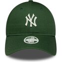 mutzen-gebogen-grun-verstellbares-band-9twenty-league-essential-midi-der-new-york-yankees-mlb-von-new-era