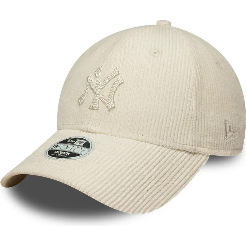 mutzen-gebogen-beige-verstellbares-band-9forty-cord-der-new-york-yankees-mlb-von-new-era