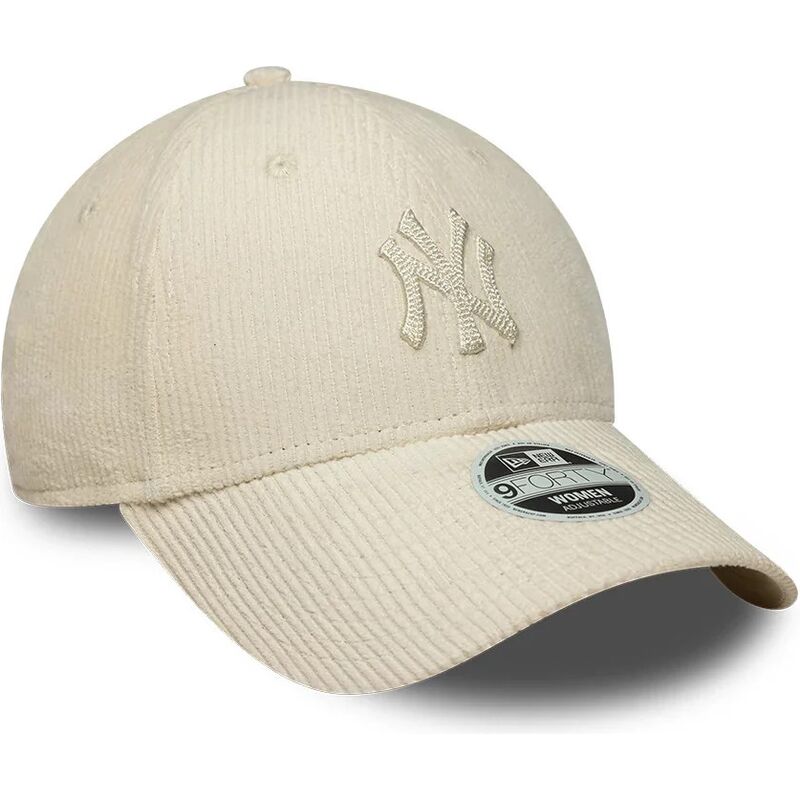 mutzen-gebogen-beige-verstellbares-band-9forty-cord-der-new-york-yankees-mlb-von-new-era