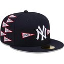 mutzen-flach-marineblau-angepasst-59fifty-spike-lee-flags-der-new-york-yankees-mlb-von-new-era