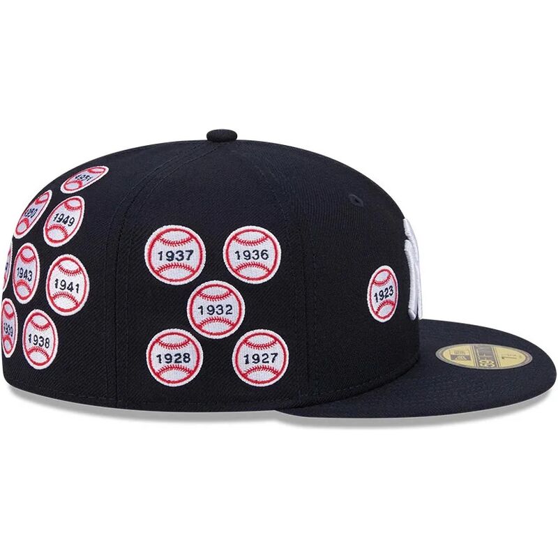 mutzen-flach-marineblau-angepasst-59fifty-spike-lee-patches-der-new-york-yankees-mlb-von-new-era mutzen-flach-marineblau-angepasst-59fifty-spike-lee-patches-der-new-york-yankees-mlb-von-new-era