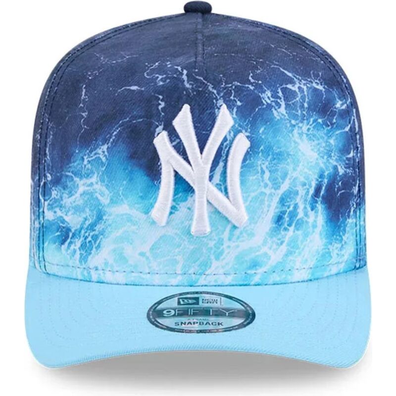 casquette-courbee-bleue-snapback-9fifty-a-frame-deep-water-new-york-yankees-mlb-new-era casquette-courbee-bleue-snapback-9fifty-a-frame-deep-water-new-york-yankees-mlb-new-era