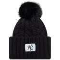 mutzen-bommel-schwarz-fur-kinder-cable-der-new-york-yankees-mlb-von-new-era