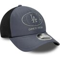 mutzen-gebogen-grau-snapback-9forty-apex-graphic-der-los-angeles-dodgers-mlb-von-new-era