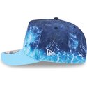 mutzen-gebogen-blau-snapback-9fifty-a-frame-deep-water-der-los-angeles-dodgers-mlb-von-new-era