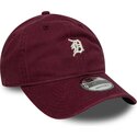 mutzen-gebogen-rot-verstellbares-band-9twenty-mini-der-detroit-tigers-mlb-von-new-era