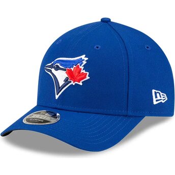 Mützen gebogen blau snapback 9FORTY M-Crown Player Replica der Toronto Blue Jays MLB von New Era