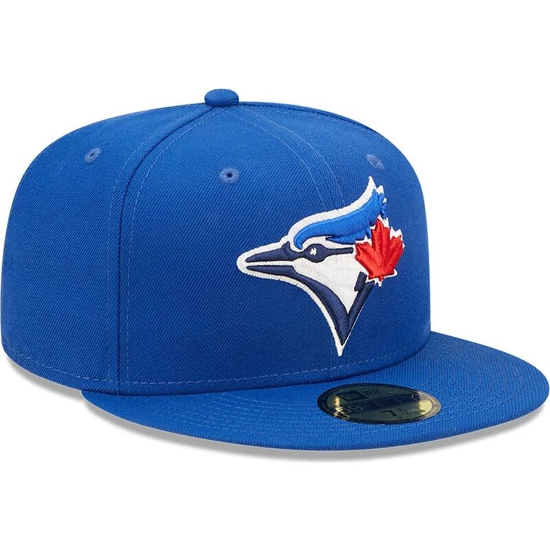 mutzen-flach-blau-angepasst-59fifty-ac-perf-der-toronto-blue-jays-mlb-von-new-era