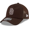 mutzen-gebogen-braun-snapback-9forty-apex-batting-practice-der-san-diego-padres-mlb-von-new-era