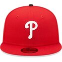 casquette-plate-rouge-ajustee-59fifty-ac-perf-philadelphia-phillies-mlb-new-era