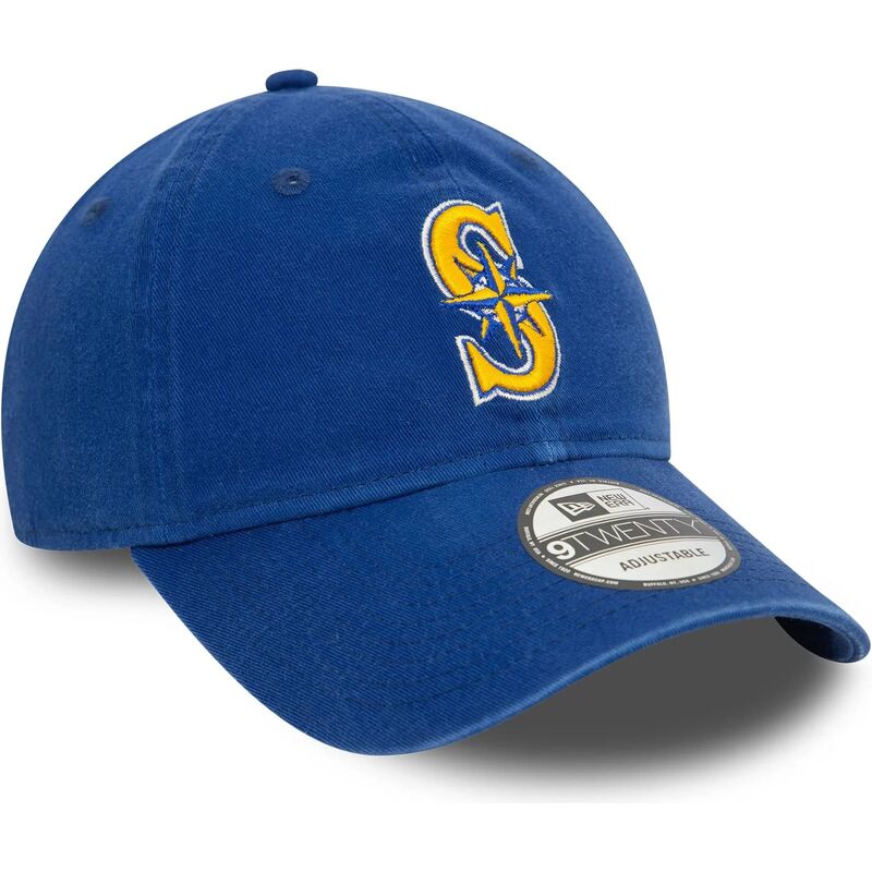 mutzen-gebogen-blau-verstellbares-band-9twenty-core-classic-der-seattle-mariners-mlb-von-new-era mutzen-gebogen-blau-verstellbares-band-9twenty-core-classic-der-seattle-mariners-mlb-von-new-era