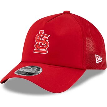 Mützen gebogen rot snapback 9FORTY APEX Batting Practice der St. Louis Cardinals MLB von New Era