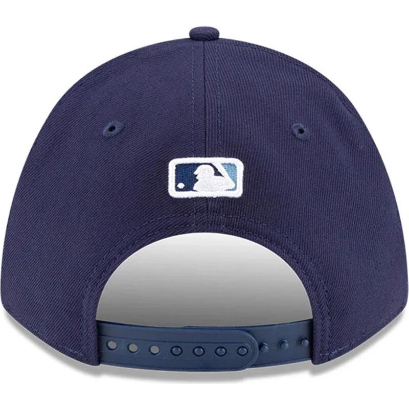 mutzen-gebogen-marineblau-snapback-9forty-m-crown-player-replica-der-tampa-bay-rays-mlb-von-new-era