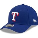 casquette-courbee-bleue-snapback-9forty-m-crown-player-replica-texas-rangers-mlb-new-era