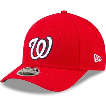 Casquette courbée rouge snapback 9FORTY M-Crown Player Replica Washington Nationals MLB New Era