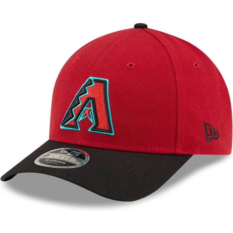 mutzen-gebogen-rot-snapback-9forty-m-crown-player-replica-der-arizona-diamondbacks-mlb-von-new-era