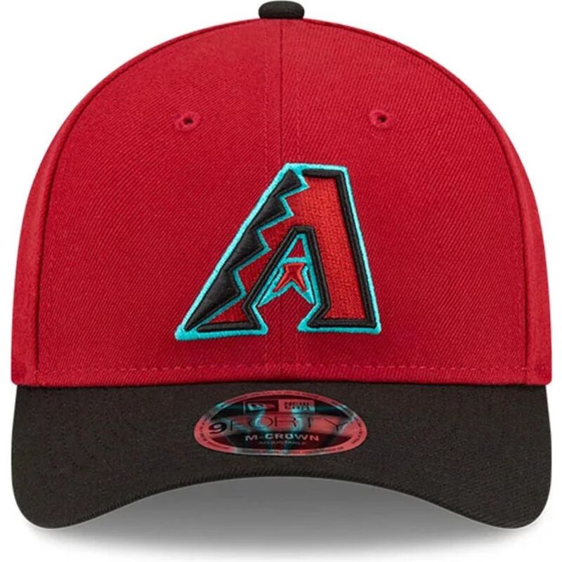 mutzen-gebogen-rot-snapback-9forty-m-crown-player-replica-der-arizona-diamondbacks-mlb-von-new-era