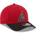 mutzen-gebogen-rot-snapback-9forty-m-crown-player-replica-der-arizona-diamondbacks-mlb-von-new-era