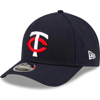 Mützen gebogen marineblau snapback 9FORTY M-Crown Player Replica der Minnesota Twins MLB von New Era