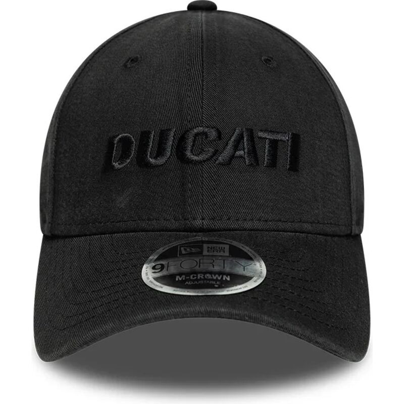 mutzen-gebogen-schwarz-snapback-9forty-m-crown-wordmark-der-ducati-motor-motogp-von-new-era mutzen-gebogen-schwarz-snapback-9forty-m-crown-wordmark-der-ducati-motor-motogp-von-new-era