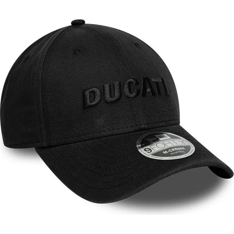 casquette-courbee-noire-snapback-avec-logo-noir-9forty-m-crown-wordmark-ducati-motor-motogp-new-era casquette-courbee-noire-snapback-avec-logo-noir-9forty-m-crown-wordmark-ducati-motor-motogp-new-era