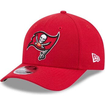 Mützen gebogen braun snapback 9FORTY M-Crown Team der Tampa Bay Buccaneers NFL von New Era