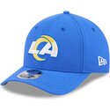 mutzen-gebogen-blau-snapback-9forty-m-crown-team-der-los-angeles-rams-nfl-von-new-era