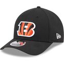 mutzen-gebogen-schwarz-snapback-9forty-m-crown-team-der-cincinnati-bengals-nfl-von-new-era