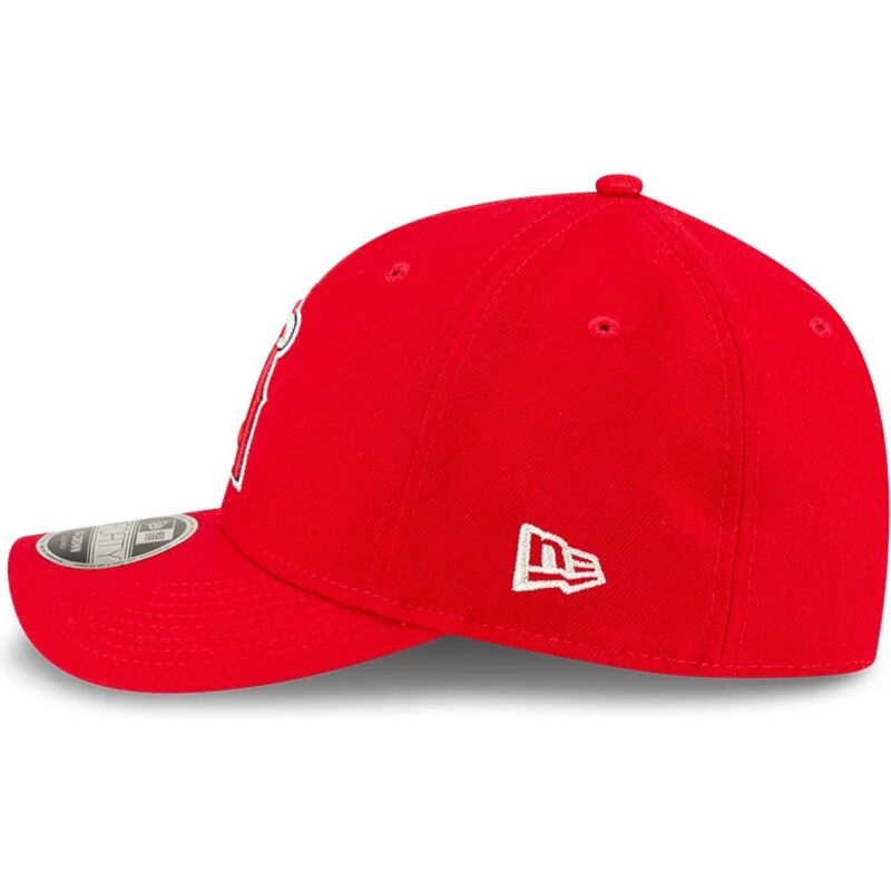 mutzen-gebogen-rot-snapback-9forty-m-crown-player-replica-der-los-angeles-angels-mlb-von-new-era