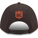 mutzen-gebogen-braun-snapback-9forty-m-crown-team-der-cleveland-browns-nfl-von-new-era
