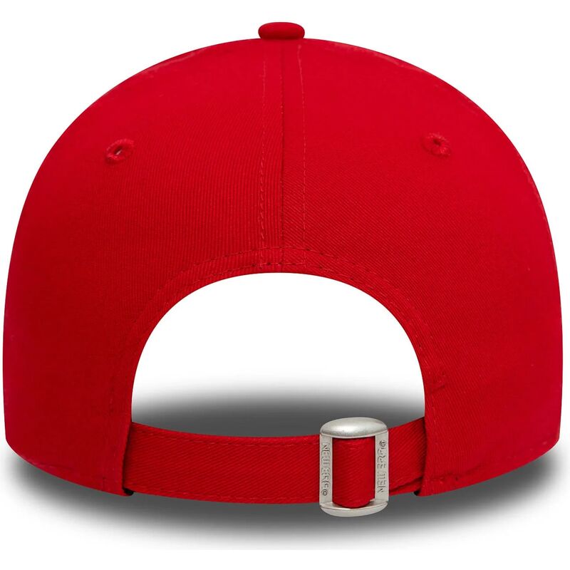 casquette-courbee-rouge-ajustable-pour-enfant-9forty-core-ac-milan-serie-a-new-era