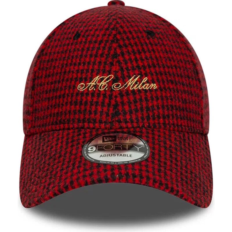 mutzen-gebogen-rot-verstellbares-band-9forty-houndstooth-der-ac-milan-serie-a-von-new-era