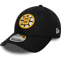 mutzen-gebogen-schwarz-snapback-9forty-m-crown-team-der-boston-bruins-nhl-von-new-era