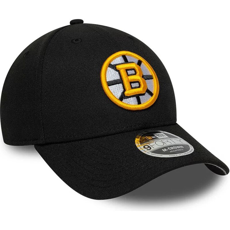 casquette-courbee-noire-snapback-9forty-m-crown-team-boston-bruins-nhl-new-era casquette-courbee-noire-snapback-9forty-m-crown-team-boston-bruins-nhl-new-era