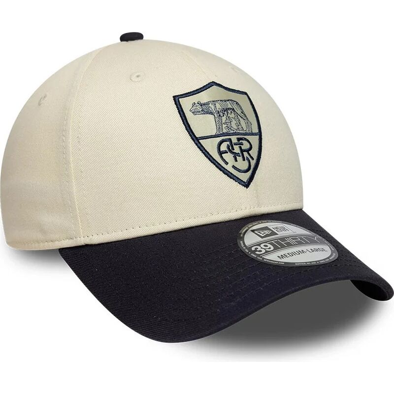 mutzen-gebogen-beige-angepasst-39thirty-seasonal-der-associazione-sportiva-roma-serie-a-von-new-era