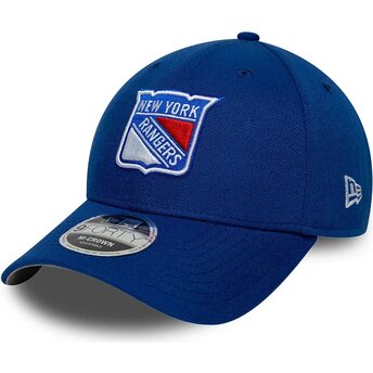 Casquette courbée bleue snapback 9FORTY M-Crown Team New York Rangers NHL New Era