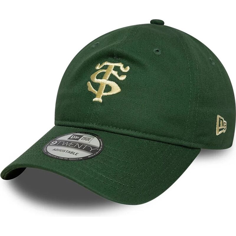 casquette-courbee-verte-ajustable-9twenty-seasonal-stade-toulousain-top-14-new-era