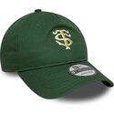 casquette-courbee-verte-ajustable-9twenty-seasonal-stade-toulousain-top-14-new-era