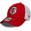 mutzen-gebogen-rot-verstellbares-band-9forty-league-der-stade-toulousain-top-14-von-new-era