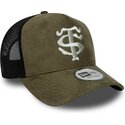 mutzen-gebogen-grun-snapback-e-frame-faux-suede-der-stade-toulousain-top-14-von-new-era