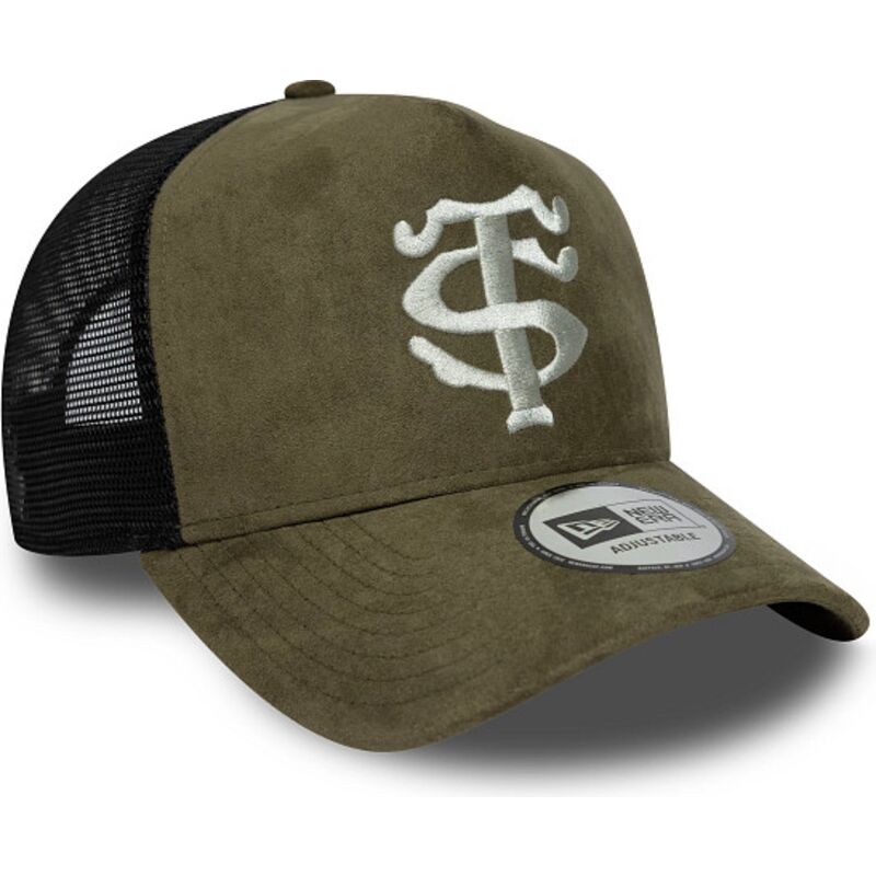 mutzen-gebogen-grun-snapback-e-frame-faux-suede-der-stade-toulousain-top-14-von-new-era