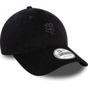 casquette-courbee-noire-ajustable-avec-logo-noir-9forty-baby-cord-stade-toulousain-top-14-new-era