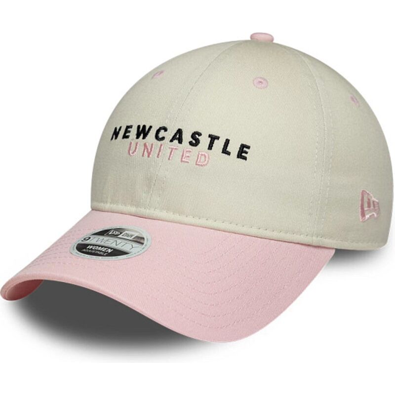 casquette-courbee-beige-et-rose-ajustable-pour-femme-9twenty-newcastle-united-football-club-premier-league-new-era casquette-courbee-beige-et-rose-ajustable-pour-femme-9twenty-newcastle-united-football-club-premier-league-new-era